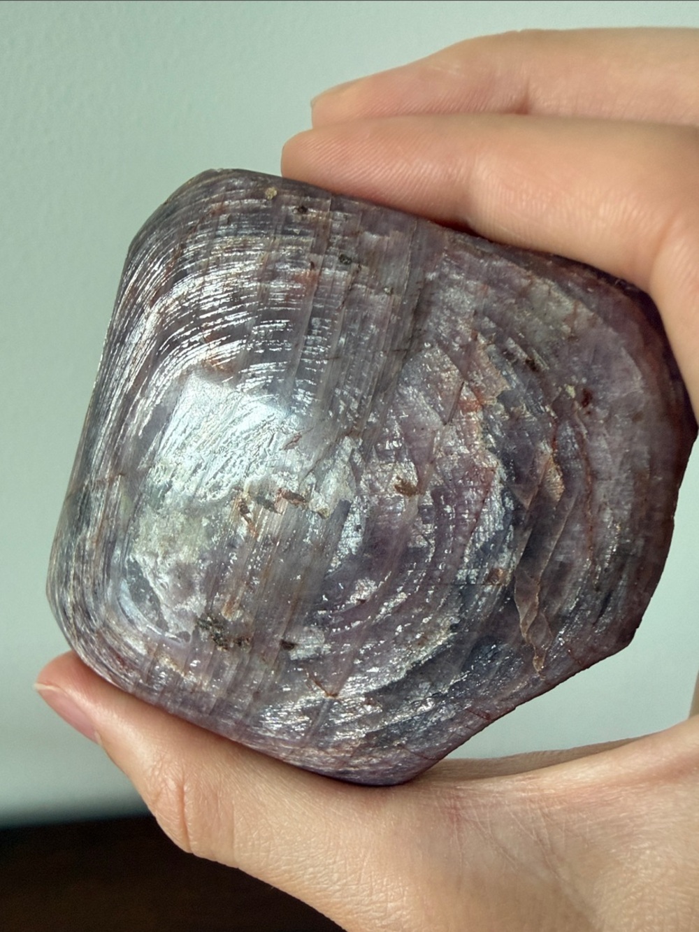Huge Ruby Crystal with Growth Lines